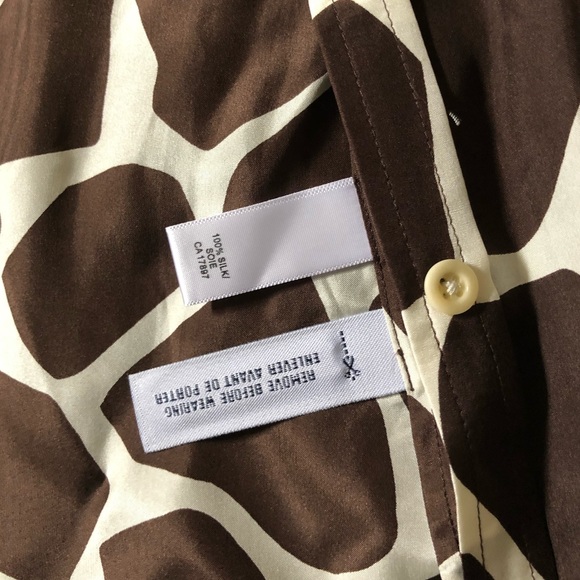 NWOT Banana Republic silk blouse - Picture 8 of 8